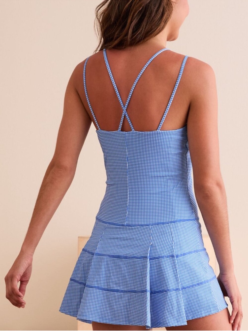 Gingham Serves Up Dress New with tags Altar’d State - Picture 4 of 5